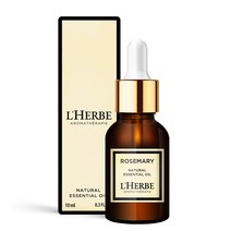르에르베 천연 바디 마사지 캐리어 베이스 허브 꽃 아로마 테라피 에센셜 오일 원액 10ml 7종, 로즈마리, 1개