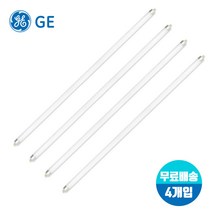 GE T5 직관 형광등 램프 28W 1150mm x 4개입 주광색, 단품