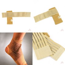 마트498 발목보호대(M) 발목염좌 헬스 복숭아뼈 발목밴드 발목접질렀을때 발목부종 압박붕대 반깁스 발목토시 농