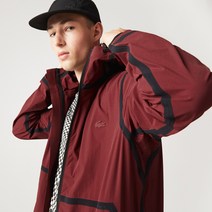 [라코스테] 남성 테크니컬 경량 후드 블루종 BH6181-52N ZS1