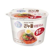 오뚜기 편의점컵라면 오뮤 곤누들 비빔국수 컵 용기 사발면 192g 칼로리낮은라면 어린이 신제품, 11개, 11개