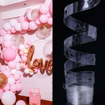 풍선장식연결테이프(5m) 파티 풍선 아치 연결 테이프, 단품, 상세페이지 참조