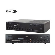 [E&W] PTU-60/ PA앰프/ 전관방송/ 스피커셀렉터/ 오디오콘트롤/ USB 튜너 차임 싸이렌/ 랙장착가능