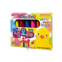 색모래 10색세트 X5개 모래놀이 샌드아트 만들기 미술, 본제품선택