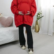 기모 나팔 임산부바지 겨울 임부바지