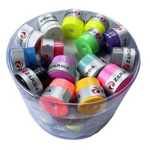 15PCS ZARSIA 끈적 끈적한 테니스 라켓 그립 미끄럼 방지 스웨트 밴드 배드민턴 그립 낚시용 로데, MULTI