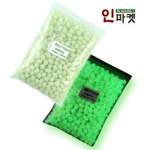 씨타임 야광구슬(500개입) 원형 타원형 말랑 단단 낚시 자작채비
