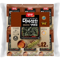양반 더바삭한김 식탁김(8매), 5g, 60개