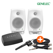 Genelec 8320A SAM 화이트 + 제네렉 GLM 4 Kit 패키지