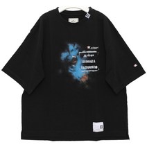 메종미하라야스히로 국내배송)미하라야스히로 23SS A10TS701 BLACK 티셔츠
