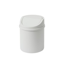 [익일출고] 강블리 미니 휴지통 1.5L, 화이트