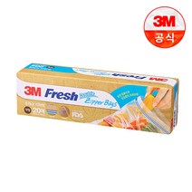 3M 후레쉬 지퍼백 대, 20매입 x 2개, 2개, 대(L)