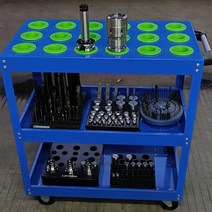도구 카트 BT40 BT30 BT50 CNC 밀링 관리 머시닝 센터 홀더, [03] type 3, [01] 파란