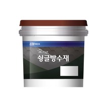 KCC페인트 숲으로슁글방수재 16KG 아스팔트 슁글방수제, 흑녹색