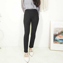 더쫀쫀 일자핏 기본 밴딩팬츠