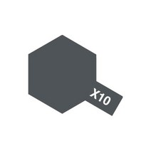 타미야 도료에나멜 [80010] X-10 GUN METAL