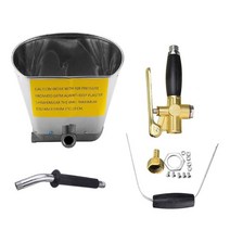 몰탈분사기 모르타르 분무기 벽 박격포 총 치장 용 벽토 삽 호퍼 래들 시멘트 스프레이 건 공기 석고 공압, 01 A