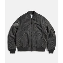 ESPIONAGE Airflow Nylon fabric MA-1 Jacket Gun Metal