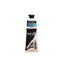 알파색채 미술 아크릴칼라물감 1시리즈 50ml 낱색 1개, 962번 블루그레이