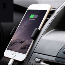 차량용 송풍구 핸드폰 거치대 휴대폰 올뉴K7 SM3 k7 베뉴 NX4 카니발 익스플로러 봉고3 G80 마티즈 컨트리맨 코란도스포츠 그렌져IG 싼타페, 블랙, 1개