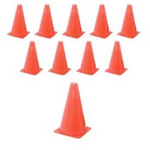 칼라 콘 23cm, 오렌지, 10개