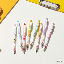 [한정판] 유니 BT21 쿠루토가 샤프 0.5mm(8종), 옐로우