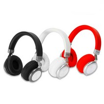 아이리버 BS-BT303 블루투스헤드폰 유무선 스테레오 헤드셋 스마트폰 컴퓨터 PC 전화 MP3 이어폰 억스줄 TF카드 노이즈캔슬링 마이크내장 패션 롤 오버워치 게이밍, BS-BT303 블루투스 헤드폰 레드