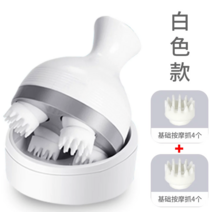 고양이마사지기 머리 안마 셀프 브러시 동물 반려, 화이트 발톱 스타일[화이트 발톱 세트 증정]