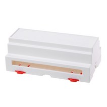 158x88x59mm ABS 플라스틱 박스 인클로저 전자 산업 철도 프로젝트 케이스, 하얀색