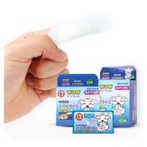 동물구강위생티슈 손가락칫솔 45P x3개 청결한 이닦기 구취
