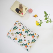 10개 지퍼 화장품 파우치 만들기 아보카도 실바늘포함