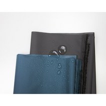 대폭)UV코팅 210D 옥스포드 코팅 - 레인 차콜 터키블루 [방수원단 천막원단 타프원단]