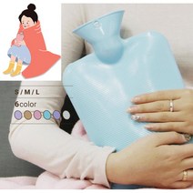 안전 온수 충전 찜질 워터팩 보온 핫팩, 핑크 중