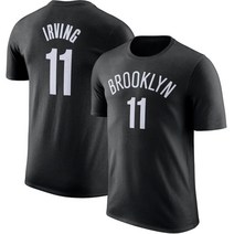 BED STUY IRVING 11 카이리 어빙 NBA 반팔 면 티 셔츠 브루클린 네츠 빅사이즈 농구 스웻 슈팅 져지 저지