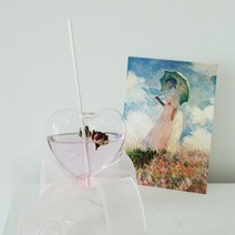 하트 디퓨저 공병 용기 병 100ml 디퓨져 만들기 재료 DIY 꽃병 화병, 상세페이지 참조