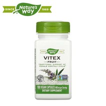 네이쳐스웨이 바이텍스 Vitex Fruit 400mg 100캡슐
