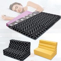 5단접이식 매트리스/침대, 5단접이식매트리스더블, 소프트그레이