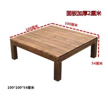 조립식야외평상 평상마루 마루테라스 마루만들기 야외평상 야외, 1㎡, 길이 100폭 100높이 54cm 플랫폼