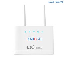 무선 라우터 허브 네트워크 전산 장비 R311Pro 4G VPN LTE 라우터 CAT4 300Mbps 속도 다중 기가비트 포트, 01 R311 Pro