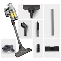 카페트세척기1400W 고출력 가정용 휴대용 진공 청소기 카펫 로봇 걸레 드 요리 도구 빗자루, 01 grey 220V_01 EU