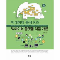 빅데이터 분석 R과 빅데이터 플랫폼 하둡 개론 2판, 상품명