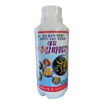 대유 칼파워 칼슘 영양제 다육이 블루베리 고추 식물 오이 토마토 아미노산 칼슘결핍 배꼽썩음병 +전용장갑셋트