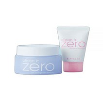 BANILACO 클린잇제로 클렌징밤&폼 세트 퓨리파잉(100ML+30ML), 100ml+30ml
