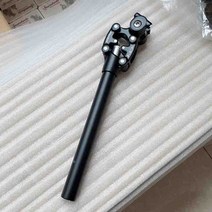 자전거싯포스트 안장봉 NCX 댐핑 서스펜션 시트 포스트 MTB 시트 포스트 슬리버 블랙, 30.4mm 블랙