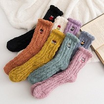 기타 바보사랑[필레오상점]패션 니트 꾸러기 따뜻한 수면양말 8color