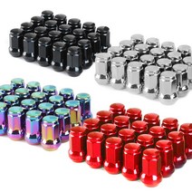 락모터스 자동차 락너트 P1.5XM12 현대 기아 스페셜키 휠너트 휠볼트 경량너트 락볼트 휠 타이어튜닝 차량용, 7각락너트(골드), 1개