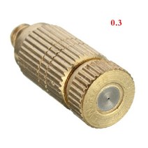 스프링쿨러설치 구리 스프레이 노즐 01015020304mm 가습기 316 커넥터 야채 관개 분수 정원, 04 03mm