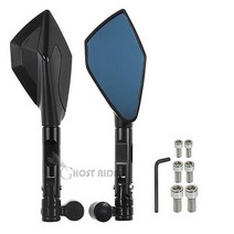 오토바이 미러 CNC 사이드 백미러 가와사키 Z900 Z 900 Z900RS Z900 RS 용 액세서리, 07 B-Black