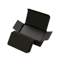 GHSHOP 백지 색인 카드 90매 플래시 카드 학습 노트 등에 적합, 종이, 블랙