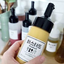 싸다구 원터치 튜브형 470ml 소스병 케찹통 케찹병 겨자병 양념통 대, 단일
